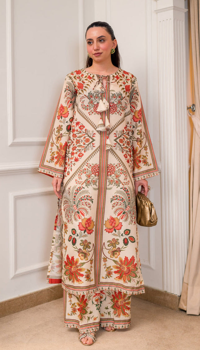 Ivory Garden Luxe Kaftan Set