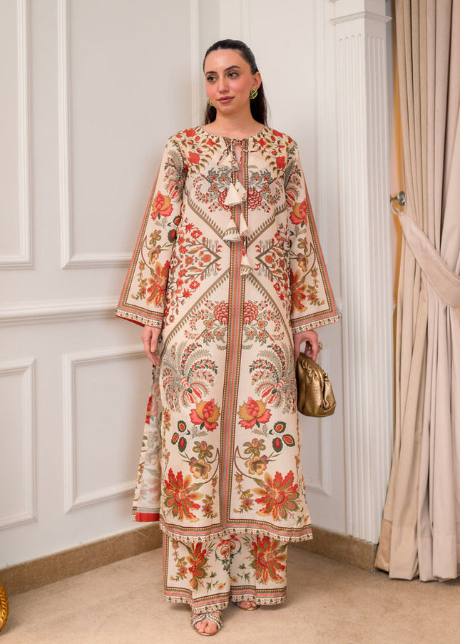 Ivory Garden Luxe Kaftan Set
