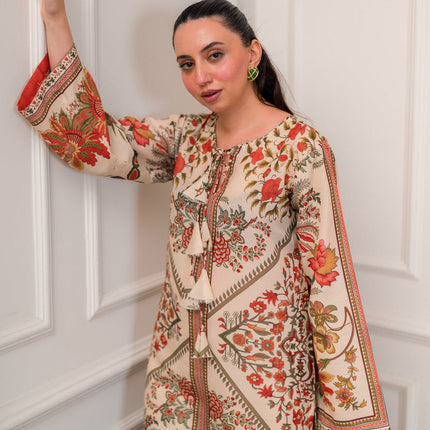 Ivory Garden Luxe Kaftan Set