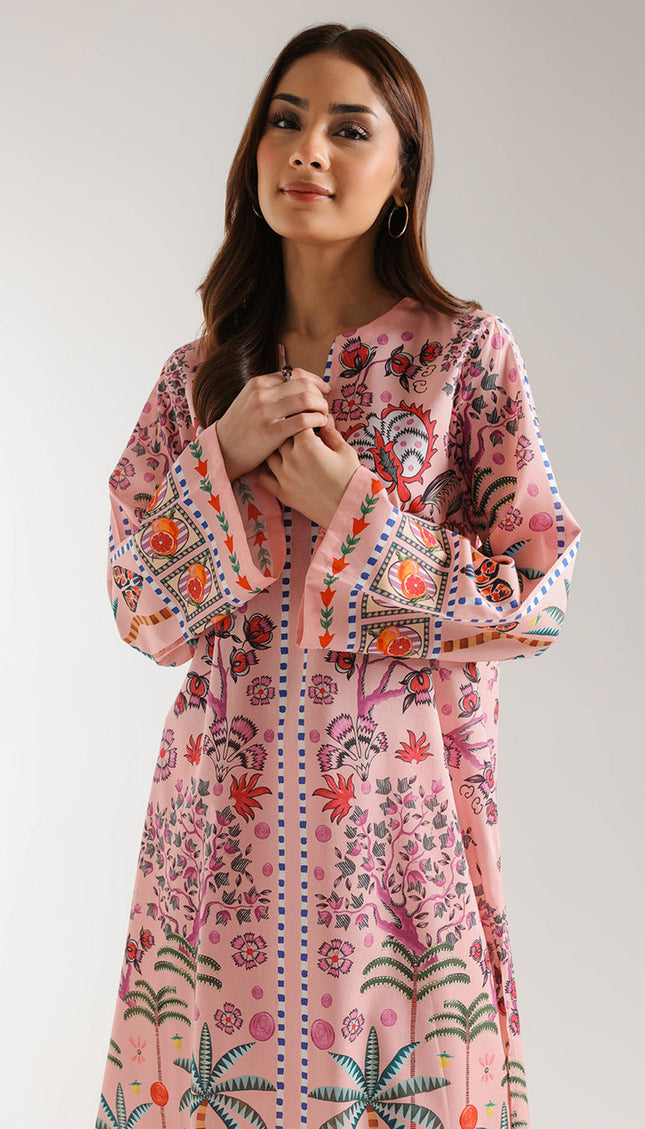 Sunset Orchard Kaftan Set – Swiss Cotton