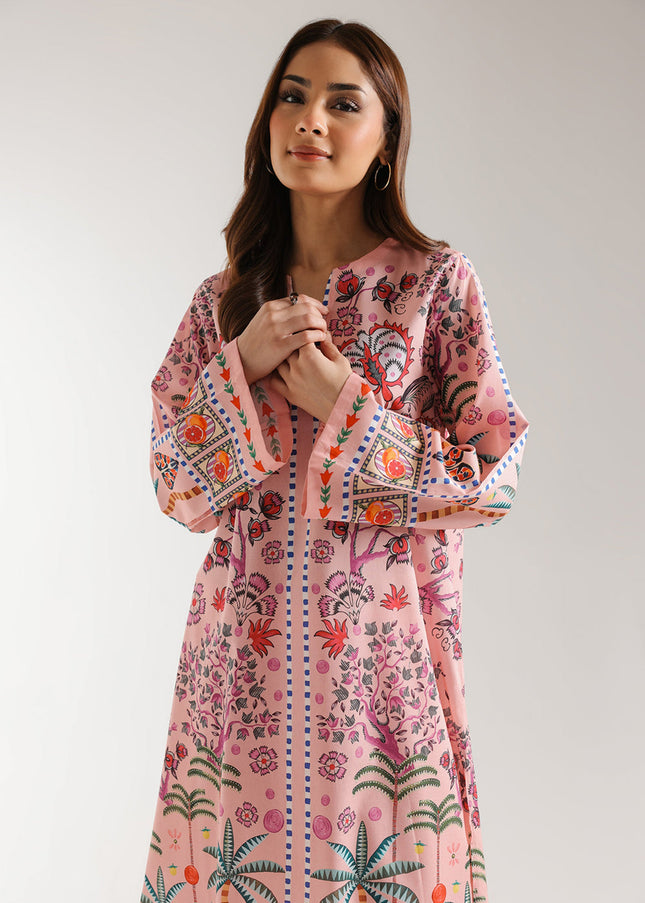 Sunset Orchard Kaftan Set – Swiss Cotton